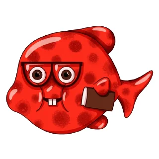 🤓-Underwater world by @tanya_durs, Telegram Sticker
