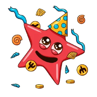 🥳-Underwater world by @tanya_durs, Telegram Sticker