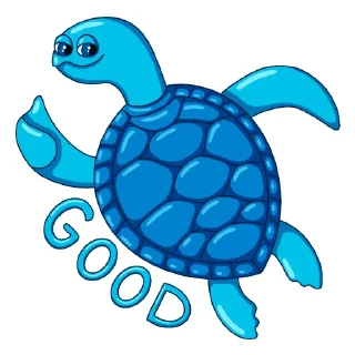 👍-Underwater world by @tanya_durs, Telegram Sticker