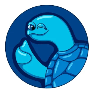 😉-Underwater world by @tanya_durs, Telegram Sticker
