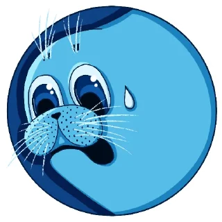 😰-Underwater world by @tanya_durs, Telegram Sticker