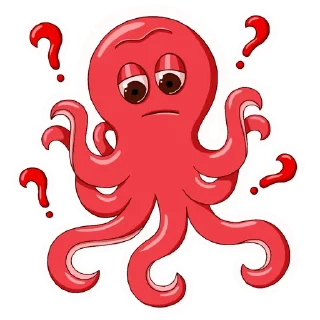 🤷‍♀️-Underwater world by @tanya_durs, Telegram Sticker
