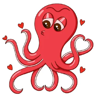 😘-Underwater world by @tanya_durs, Telegram Sticker