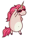 😎-Stella the Unicorn, Telegram Sticker