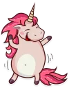 💃-Stella the Unicorn, Telegram Sticker