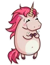👍-Stella the Unicorn, Telegram Sticker