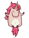 😑-Stella the Unicorn, Telegram Sticker