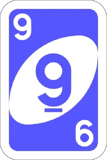9️⃣-UNO Cards, Telegram Sticker