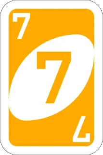 7️⃣-UNO Cards, Telegram Sticker