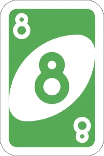 8️⃣-UNO Cards, Telegram Sticker