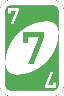 7️⃣-UNO Cards, Telegram Sticker