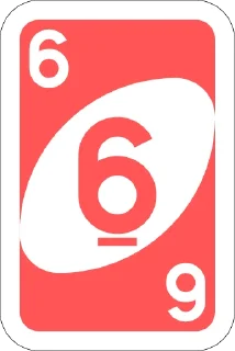 6️⃣-UNO Cards, Telegram Sticker