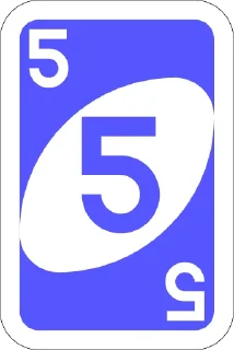 5️⃣-UNO Cards, Telegram Sticker