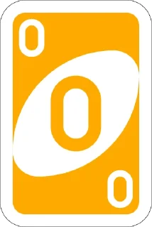 0️⃣-UNO Cards, Telegram Sticker