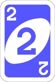2️⃣-UNO Cards, Telegram Sticker