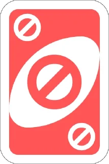 🚫-UNO Cards, Telegram Sticker