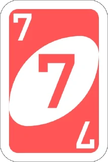 7️⃣-UNO Cards, Telegram Sticker