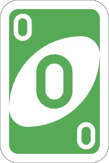0️⃣-UNO Cards, Telegram Sticker