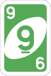 9️⃣-UNO Cards, Telegram Sticker