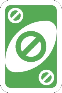 🚫-UNO Cards, Telegram Sticker