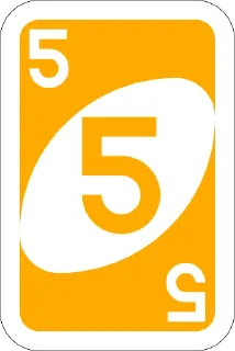 5️⃣-UNO Cards, Telegram Sticker