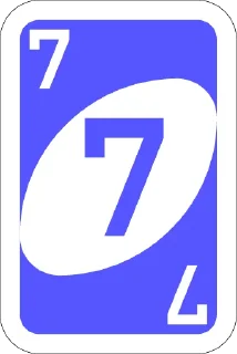 7️⃣-UNO Cards, Telegram Sticker