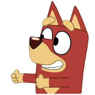 👍-Unofficial Bluey, Telegram Sticker