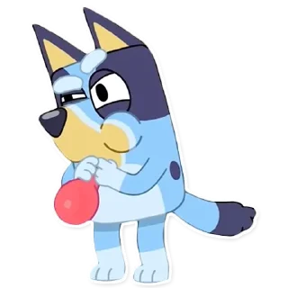 🎈-Unofficial Bluey, Telegram Sticker