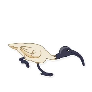 🐦-Unofficial Bluey, Telegram Sticker