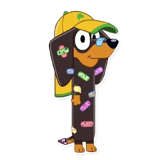 🧻-Unofficial Bluey, Telegram Sticker