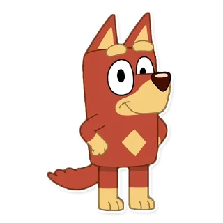 ♦️-Unofficial Bluey, Telegram Sticker