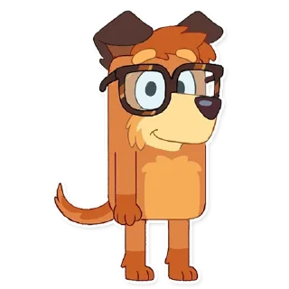 🎼-Unofficial Bluey, Telegram Sticker