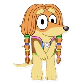 🍰-Unofficial Bluey, Telegram Sticker