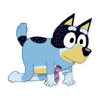 🐕-Unofficial Bluey, Telegram Sticker