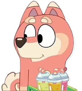 🍨-Unofficial Bluey, Telegram Sticker