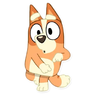 💃-Unofficial Bluey, Telegram Sticker