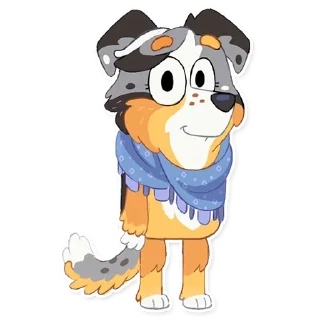 👩‍🏫-Unofficial Bluey, Telegram Sticker