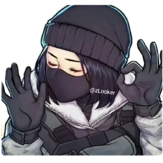 👌-@StickersOFC | @zLooker, Telegram Sticker