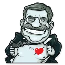 😍-U.S.Presidents, Telegram Sticker