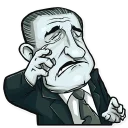 😭-U.S.Presidents, Telegram Sticker