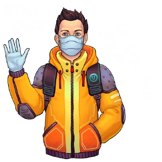 😷-Utopia p2p crypto pack, Telegram Sticker