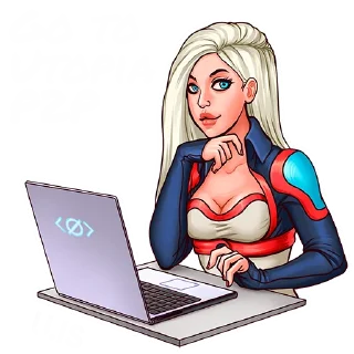 👨‍🚀-Utopia p2p crypto pack, Telegram Sticker