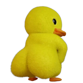 🍑-Utya3D, Telegram Sticker