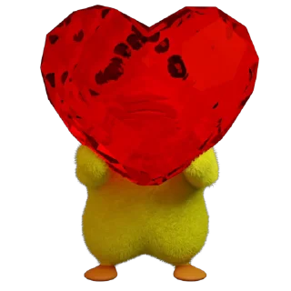 ❤️-Utya3D, Telegram Sticker