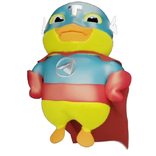 🦸-Utya3D, Telegram Sticker