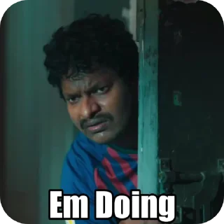 😎-Mathu Vadalara | @StickersTelugu, Telegram Sticker