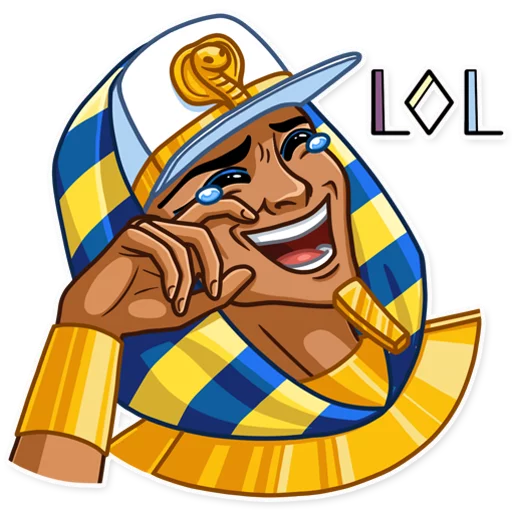 Pharaoh Vadidas, telegram sticker