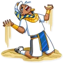 😭-Pharaoh Vadidas, Telegram Sticker