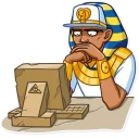 💻-Pharaoh Vadidas, Telegram Sticker