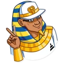 ☝️-Pharaoh Vadidas, Telegram Sticker